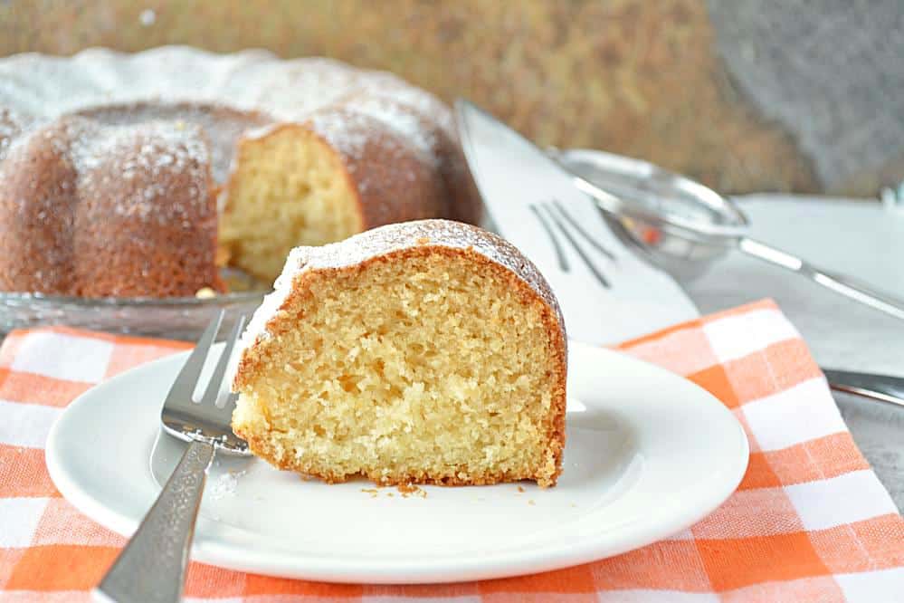 Easy Eggless Vanilla Pound Cake - Mommy's Home Cooking